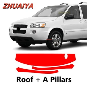 Roof+A Pillars PreCut Paint Protection Film For CHEVROLET UPLANDER 2005-2008 - Picture 1 of 6