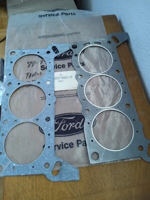 NOS FORD 2 HEAD GASKETS E8DZ-6051-A 1988-1989 FORD TAURUS 3.8 - Image 1 of 2