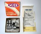 Vintage K&B 40 Sport Marine RC Glow Engine w/ Irvine Carb .40 N.O.S.