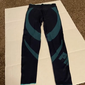 Pink Intent blau türkis Leggings Medium Fitnessausrüstung Outdoor - Bild 1 von 6