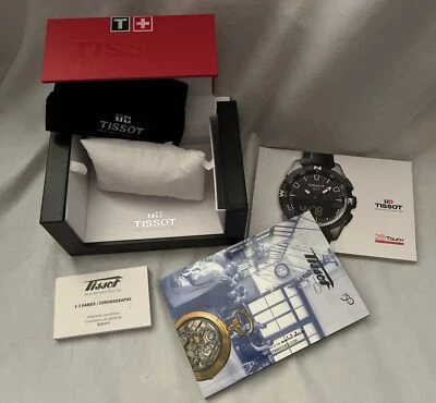 TISSOT часы презентационная коробка чехол подарок с буклетами * без часов * - Изображение 1 из 4