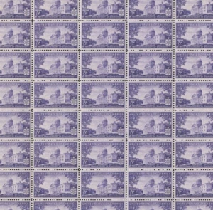 #903 3 cent Vermont Statehood 150th Anniv. Full Mint Sheet of 50 stamps MNH OG - Picture 1 of 1