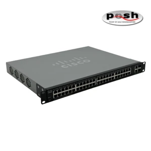 Cisco SG200-50FP 50-Port Gigabit PoE Smart Switch Part Number: SG200-50FP - Picture 1 of 5