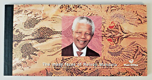 "THE MANY FACES OF NELSON MANDELA" BOOKLET SOUTH AFRICA ALL IMAGES MNH