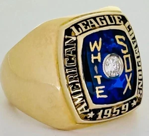 RARE 1959 Chicago White Sox World Series AL Champions 14K Championship 💎 Ring‼️ - Picture 1 of 3