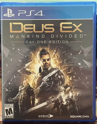 Deus Ex: Mankind Divided CIB - English - Sony Playstation 4 2016 - Image 1 of 4