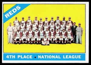 Cincinnati Reds 1966 Topps #59 TOP - Bild 1 von 2