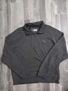 Disney Parks Vacation Club Mitglied Viertelreißverschluss Langarmshirt Herren Large grau - Bild 1 von 7