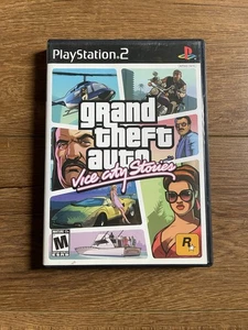 Grand Theft Auto Vice City Stories PS2 Video Game Complete With Map CIB - Picture 1 of 7