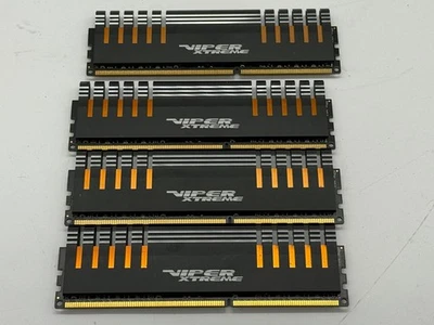 Patriot Viper Xtreme 16GB (4x4GB) DDR3 2133 Memory PXD34G2133ELK PD221 - Image 1 of 4