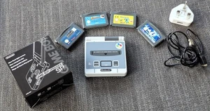 Gameboy ADVANCE SP Super FAMICOM Edition + IPS LAMINIERTES Display + OVP + KONVOLUT - Bild 1 von 7