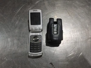 Teléfono Celular Abatible Samsung Telus Buen Estado Modelo SCH-R500 Plateado Sin Probar - Imagen 1 de 9