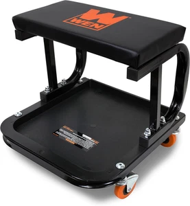 "73011T Rolling Mechanic Seat 250Lb Capacity w/ Onboard Storage" - Picture 1 of 4