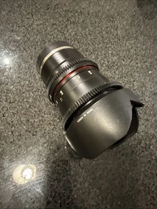 Rokinon 14nn Ultra Wide Angle Lens Good Condition - Picture 1 of 9