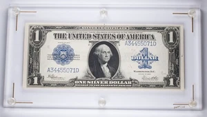 $1 1923 Series Silver Certificate UNC Speelman/White "Horse Blanket" in Holder  - Picture 1 of 6