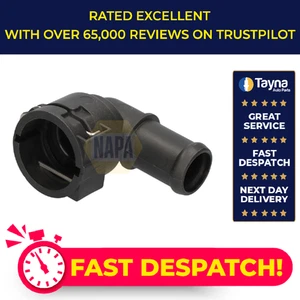 Coolant Flange / Pipe fits VW TIGUAN 5N 2.0D Front 07 to 18 Water NAPA Quality - Picture 1 of 8