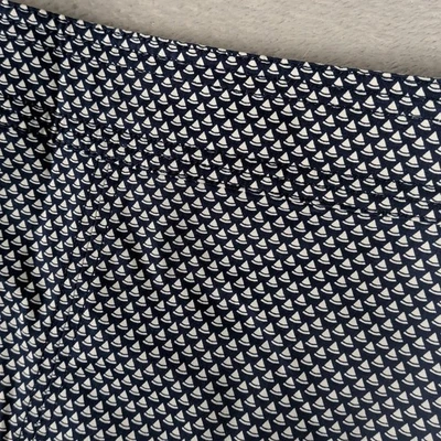 Falda Talbots para mujer 6P Petite azul marino algodón elástico carrera Foto 1 de 4