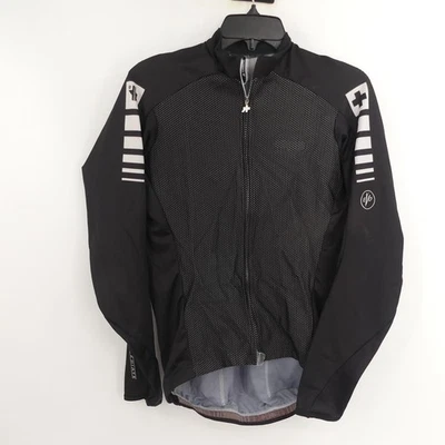 Chaqueta de ciclismo Assos Intermediate Evo negra manga larga a prueba de viento investigación y desarrollo para hombre L Foto 1 de 4