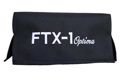 SQ1K FTX-1 Optima Staubschutz für Amateur Transceiver Vorder und Hinterklappe
