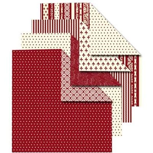 Papel Origami Artesanal 15x15 cm Cuadrado 4 Diseño Doble Lado 50 Impreso Copenhague - Imagen 1 de 1