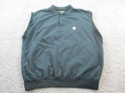 Zero Restriction Vest Large Green Performance Golf Green Pullover Mens SH Logo - Image 1 of 4