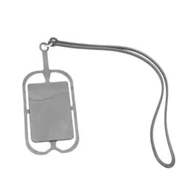 Silicone Cell Phone Lanyard Case Necklace Strap Neck Cord Holder Brand New - Image 1 of 4