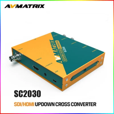 AVMATRIX SC2030 SDI/HDMI Updown Cross Converter Scaling Conversion 3G-SDI HDMI - Image 1 of 4