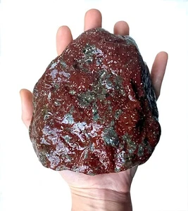 2.2 lb Natural Volcanic Rock Red Gray White Speckled Unique Rock Terrarium Decor - Picture 1 of 12