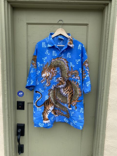 aniversario ironía ranura Las mejores ofertas en Camisas de manga corta Dragon Multicolor para  hombres | eBay