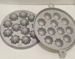 Kuih Bahulu Aluminiumform Spongcake Muffinform 12 Blumen - KOSTENLOSER VERSAND! - Bild 1 von 6