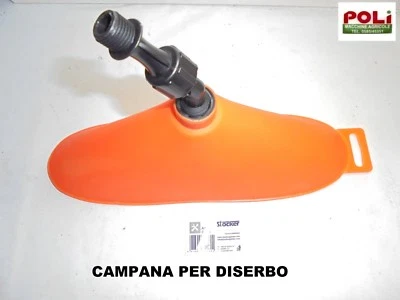 STOCKER CAMPANA PER DISERBO PER POMPA ZAINO ELETTRICA STOCKER Li-ION ART D-260