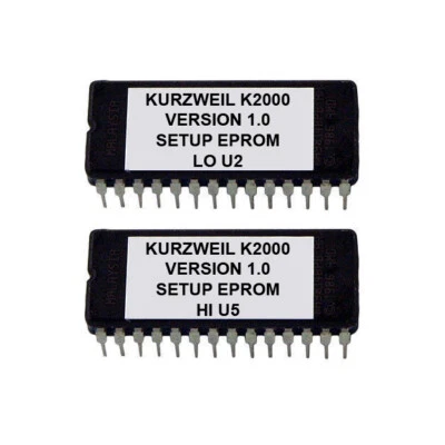 Kurzweil K2000 K2000R Setup Eproms - Neu Setup Eprom Version 1.00 ROM Chip V 1.0 - Bild 1 von 2