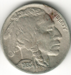 USA - 1935P - Buffalo Nickel - Flat Ground - No mint mark - #12049RG