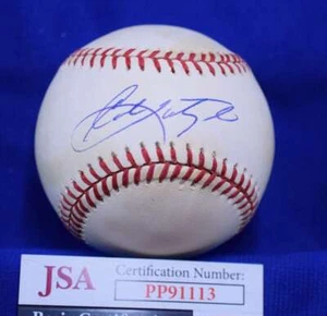 Carl Yastrzemski JSA Coa Autograph American League OAL Signed BasebaLL 1 - Picture 1 of 2