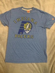 Indiana Pacers Skull Vintage T Shirt. SM - Picture 1 of 3