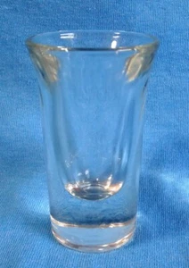 Vintage Heavy Shot Glass Flared Shooter Clear 2-7/8" Jigger - Picture 1 of 2