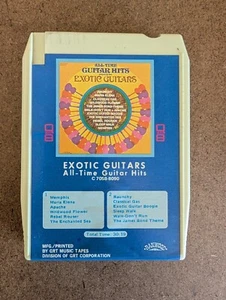 All-Time Guitar Hits played by THE EXOTIC GUITARS Quad 8 Track Tape Quadrophonic - Imagen 1 de 6