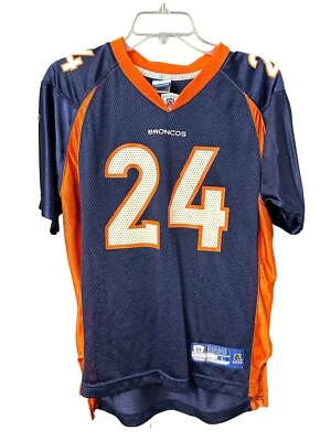 Camiseta deportiva Reebok Denver Broncos CHAMP BAILEY Home Youth grande (14-16) Foto 1 de 4