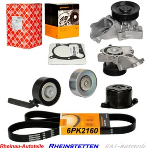 CONTI 6PK2160 + juego de correas trapezoidales + bomba de agua CONTI 5 E60 E61 7 E65 E66 E67  - Imagen 1 de 8