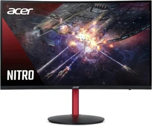 Acer Nitro XZ242Q 23.8" Full HD LED Curved Gaming Monitor- Black - Free Shipping - Picture 1 of 9