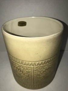 RARE Vintage Haeger Pottery USA No.868 Beige Mid Century Planter Sun Design - Picture 1 of 8