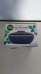 Whole Foods Travel Fan Diffuser Compact USB/Battery Blue - Picture 1 of 2