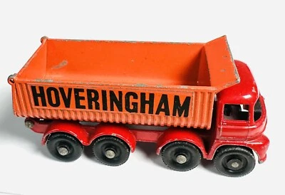 Lesney Matchbox Hoveringham No 17 Tipper Truck 1963 1:64 Moving Parts 3” - Image 1 of 4