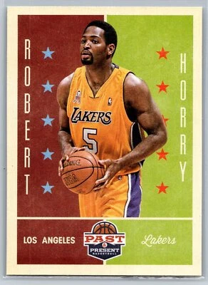 2012-13 Panini Past & Present Robert Horry Los Angeles Lakers #95 - Image 1 of 2
