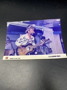 Country Sänger Johnny Lee handsigniertes Foto von Western Cruise Line 1986 selten! - Bild 1 von 5