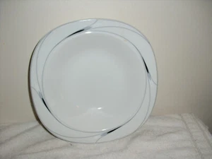 Mikasa Fine China L5806  Caviar 8 1/2"  Rimmed  Soup Bowl - Picture 1 of 4