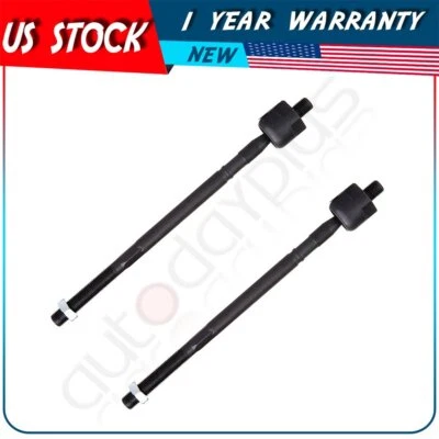 1998-2004 For Subaru Legacy Steering 2pcs Front Inner Tie Rod End Links Kit - Image 1 of 4