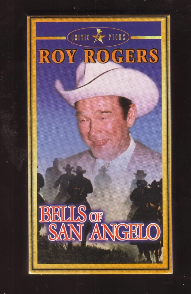 Bells of San Angelo Roy Rogers Dale Evans Andy Devine VHS Video Foto 1 de 2