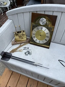 Reloj Abuelo Tempus Fugit Cara y Manecillas Mecanismo Modelo 4858W. Piezas.Reparación - Imagen 1 de 13