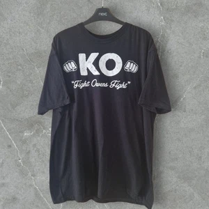 T-shirt Kevin Owens WWE uomo nera taglia XL (Fight Owens Fight) buone condizioni  - Foto 1 di 4